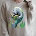 Manatee Reading Book Matching Bookworm Librarian Books Lover Raglan Sleeve Sweatshirt Heather Forest Manatee Reading Book Matching Bookworm Librarian Books Lover Raglan Sleeve Sweatshirt Heather Forest