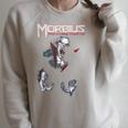 Marvel Morbius The Living Vampire 1 Comic Book Cover Raglan Sleeve Sweatshirt Heather Forest