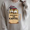 Nur Noch Ein Kapitel Books Reading Reading Raglan Sleeve Sweatshirt Heather Forest