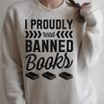 I Proudly Read Banned Books Librarian Literary Advocate Raglan Sleeve Sweatshirt Heather Forest I Proudly Read Banned Books Librarian Literary Advocate Raglan Sleeve Sweatshirt Heather Forest