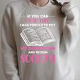 If You Can Read This Book Lovers Novel Reading Raglan Sleeve Sweatshirt Heather Forest If You Can Read This Book Lovers Novel Reading Raglan Sleeve Sweatshirt Heather Forest