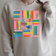 Read More Books Library Reading Literature Book Lover Nerd Raglan Sleeve Sweatshirt Heather Forest