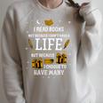 I Read Books To Have Many Lives Bookish Book Lover Comfort Colors Crop Top Raglan Sleeve Sweatshirt Heather Forest I Read Books To Have Many Lives Bookish Book Lover Comfort Colors Crop Top Raglan Sleeve Sweatshirt Heather Forest
