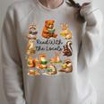 Reading Book Lover Bookish Camping Read With The Locals Raglan Sleeve Sweatshirt Heather Forest Reading Book Lover Bookish Camping Read With The Locals Raglan Sleeve Sweatshirt Heather Forest