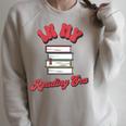 In My Reading Era Book Lover Librarian Author Bookish Reader Raglan Sleeve Sweatshirt Heather Forest