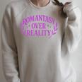 Romantasy Book Reader Aesthetic With Fantasy Feels Raglan Sleeve Sweatshirt Heather Forest