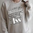 Sassy Bookish Brat Spicy Book Lover Kinky Romance Reader Boo Raglan Sleeve Sweatshirt Heather Forest