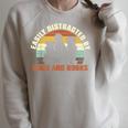 Slightly Distracted From Dogs And Books Retro Vintage Raglan Sleeve Sweatshirt Heather Forest