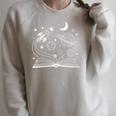 Space Books Bookworm Astronomy Science Galaxy Planet Raglan Sleeve Sweatshirt Heather Forest