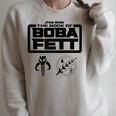 Star Wars The Book Of Boba Fett Armor Symbols V-2 Raglan Sleeve Sweatshirt Heather Forest