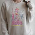 Star Wars The Book Of Boba Fett Galactic Neon Poster Raglan Sleeve Sweatshirt Heather Forest