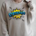 Statistics Is My Superpower Comic Book Style Raglan Sleeve Sweatshirt Heather Forest Statistics Is My Superpower Comic Book Style Raglan Sleeve Sweatshirt Heather Forest