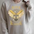 Super Reader Owl Bookmarks Reading Librarian Nocturnal Book Raglan Sleeve Sweatshirt Heather Forest