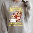 Thats What I Do I Read Books I Drink Coffee Lovers Raglan Sleeve Sweatshirt Heather Forest Thats What I Do I Read Books I Drink Coffee Lovers Raglan Sleeve Sweatshirt Heather Forest