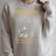 Tired Moms Book Club Coffee Chaos Readers Cozy Raglan Sleeve Sweatshirt Heather Forest