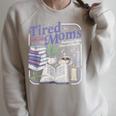 Tired Moms Book Club Retro Coffee Reader Raglan Sleeve Sweatshirt Heather Forest Tired Moms Book Club Retro Coffee Reader Raglan Sleeve Sweatshirt Heather Forest