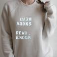 Trendy Read Books Stencil Spray Paint Raglan Sleeve Sweatshirt Heather Forest
