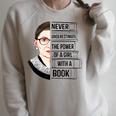 Never Underestimate The Power Of a Girl With a Book Reading Raglan Sleeve Sweatshirt Heather Forest Never Underestimate The Power Of a Girl With a Book Reading Raglan Sleeve Sweatshirt Heather Forest