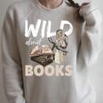 Wild About Reading Owl Wild About Books Librarian Girls Boys Premium Tri-Blend Raglan Sleeve Sweatshirt Heather Forest Wild About Reading Owl Wild About Books Librarian Girls Boys Premium Tri-Blend Raglan Sleeve Sweatshirt Heather Forest