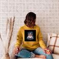 Motif With Magical Magic Book Raglan Sleeve Sweatshirt Ash