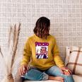 Vintage Movie Horror Poster Comic Book Graphic Film Night Raglan Sleeve Sweatshirt Ash