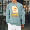 Books Are Friends Bookish Bookstore Library Premium Tri-Blend Raglan Sleeve Sweatshirt Cardinal