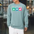 Coffee Books And Westie Dog For Men Women Kids Raglan Sleeve Sweatshirt Cardinal