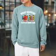 Cool What Happens At Book Club Stays At Book Club Shirt Raglan Sleeve Sweatshirt Cardinal