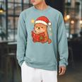 Cute Christmas Book Otter Reading Snowy Holiday Story Raglan Sleeve Sweatshirt Cardinal Cute Christmas Book Otter Reading Snowy Holiday Story Raglan Sleeve Sweatshirt Cardinal