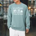 A Day Without Books Book Lovers Quote T-Shirt Raglan Sleeve Sweatshirt Cardinal