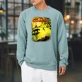 Disney The Jungle Book Raglan Sleeve Sweatshirt Cardinal