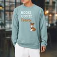 Fox Books Coffee Foxes Women Fox Graphic Cute Fox Lovers Raglan Sleeve Sweatshirt Cardinal Fox Books Coffee Foxes Women Fox Graphic Cute Fox Lovers Raglan Sleeve Sweatshirt Cardinal