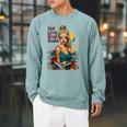 Hot Girls Read Books Spicy Bookish Girl Dark Romance Reader Raglan Baseball Tee Raglan Sleeve Sweatshirt Cardinal