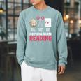 Nothing Beats Reading Rock Paper Scissors Book Lover Library Raglan Sleeve Sweatshirt Cardinal Nothing Beats Reading Rock Paper Scissors Book Lover Library Raglan Sleeve Sweatshirt Cardinal