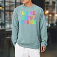 Published Author Squad Writing Crew Ask Me About MY BOOK Raglan Sleeve Sweatshirt Cardinal