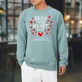 Read Your Heart Out Valentine Book Lover Reading Teacher Raglan Sleeve Sweatshirt Cardinal Read Your Heart Out Valentine Book Lover Reading Teacher Raglan Sleeve Sweatshirt Cardinal