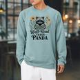Well Read Trash Panda Book Lover Raccoon Raglan Sleeve Sweatshirt Cardinal Well Read Trash Panda Book Lover Raccoon Raglan Sleeve Sweatshirt Cardinal