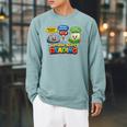 Rock Paper Scissors Nothing Beats Reading Book Lovers Raglan Sleeve Sweatshirt Cardinal Rock Paper Scissors Nothing Beats Reading Book Lovers Raglan Sleeve Sweatshirt Cardinal