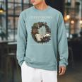 Tired Moms Book Club Dark Floral Coffee Skeleton Raglan Sleeve Sweatshirt Cardinal Tired Moms Book Club Dark Floral Coffee Skeleton Raglan Sleeve Sweatshirt Cardinal