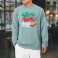 World Book Day 2026 Costume Girls Boys Books Lover Women Men Raglan Sleeve Sweatshirt Cardinal World Book Day 2026 Costume Girls Boys Books Lover Women Men Raglan Sleeve Sweatshirt Cardinal