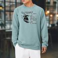 Yes I Vape Return My Library Books On Time Skeleton Skater Raglan Sleeve Sweatshirt Cardinal