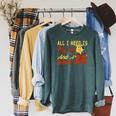 i Love Reading Apparel All i Need Is My Dog And a Good Book Men Women Raglan Sleeve Sweatshirt Heather Blue Lagoon