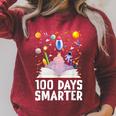100th Day Of School 100 Days Smarter Books Space Astronaut Raglan Sleeve Sweatshirt Heather Dust 100th Day Of School 100 Days Smarter Books Space Astronaut Raglan Sleeve Sweatshirt Heather Dust