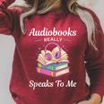 Audiobooks Listener Fun Tee Audio Book And Book Nerd Raglan Sleeve Sweatshirt Heather Dust Audiobooks Listener Fun Tee Audio Book And Book Nerd Raglan Sleeve Sweatshirt Heather Dust