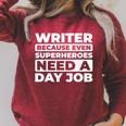 Author Writer Novelist Poetry Book Raglan Sleeve Sweatshirt Heather Dust