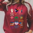 BLM Human Rights Feminism Trans Science Books LGBTQ Kindness Raglan Sleeve Sweatshirt Heather Dust