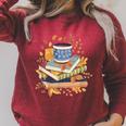 Book & Autumn Fall Lover Bookworm Hello Fall Bookish Reading Raglan Sleeve Sweatshirt Heather Dust Book & Autumn Fall Lover Bookworm Hello Fall Bookish Reading Raglan Sleeve Sweatshirt Heather Dust