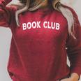 Book Club Raglan Sleeve Sweatshirt Heather Dust