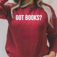 Book Lover Got Books Raglan Sleeve Sweatshirt Heather Dust Book Lover Got Books Raglan Sleeve Sweatshirt Heather Dust