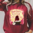 Book Lovers Covering Our Faces Raglan Sleeve Sweatshirt Heather Dust Book Lovers Covering Our Faces Raglan Sleeve Sweatshirt Heather Dust